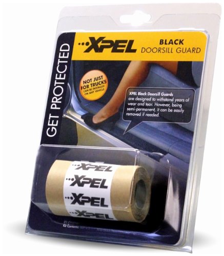 XPEL Black Universal Door Sill Guard (60" x 2.75") Paint Protection Film Kit