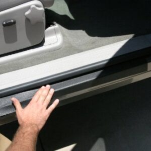 XPEL Black Universal Door Sill Guard (60" x 2.75") Paint Protection Film Kit