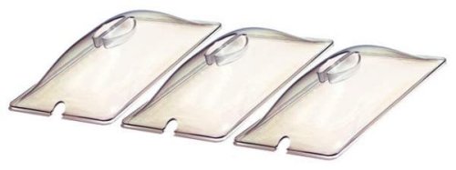 Broil King CL-3 Third Sized Clear Lids for Buffet Server, Set of 3