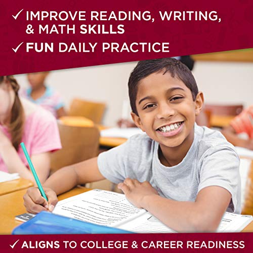 180 Days of Practice for Sixth Grade (Set of 3) 6th Grade Workbooks for Kids Ages 10-12, Includes 180 Days of Reading, 180 Days of Writing, 180 Days of Math