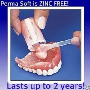 Perma Soft Denture Reliner Kit - Relines 2 Denture Plates