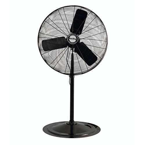 Air King 9125 24-Inch Industrial Grade Oscillating Pedestal Fan