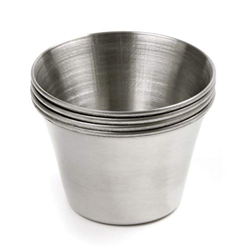 Norpro Stainless Steel Sauce Cups, Set of 4