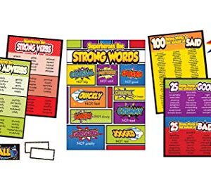 Carson Dellosa Super Power Super Word Choices Bulletin Board Set (110311)