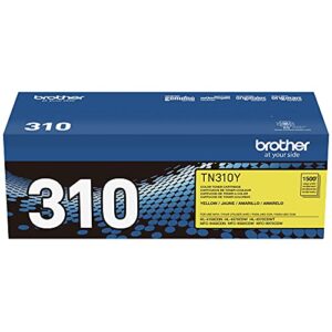 Brother Genuine TN310Y Color Laser Yellow Toner Cartridge