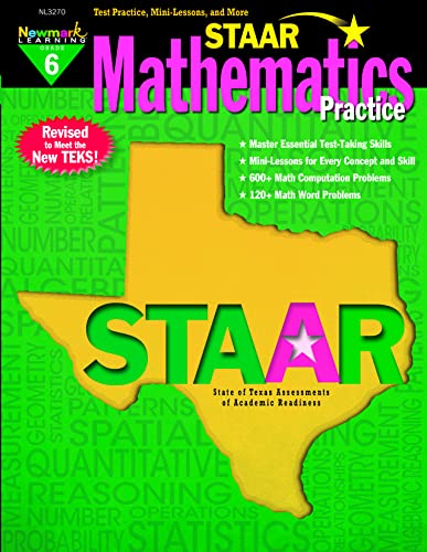 Staar Mathematics Practice Grade 6 II Teacher Resource