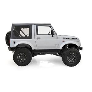 smittybilt replacement soft top with clear windows (black denim) – 98615