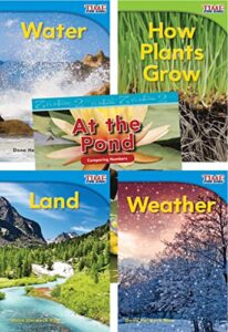teacher created materials – classroom library collections: earth’s ecosystems – 5 book set – grades prek-k – guided reading level a – e