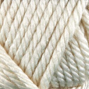 Lion Brand Yarn (1 Skein) Hometown Bulky, Houston Cream yarn, 1-Pack