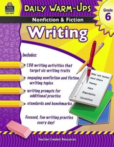 daily warm-ups: nonfiction & fiction writing grd 6: nonfiction & fiction writing grd 6