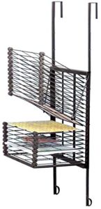 sax-409129 over-the-door drying rack, 20 shelves , 4-1/2 x 21-1/2 in