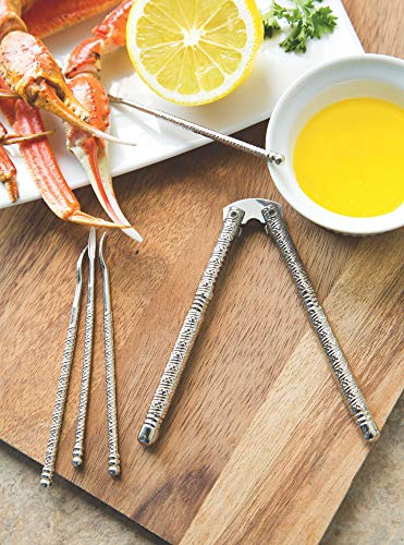Nantucket Seafood Shell Cracker and Picks Set, , 5-Piece, 1 EA