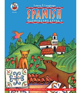learn-a-language books spanish, grade 1