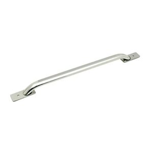 westin 50-2030 60″ platinum universal length oval bed side rail, silver
