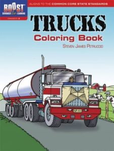 boost trucks coloring book (boost educational series)
