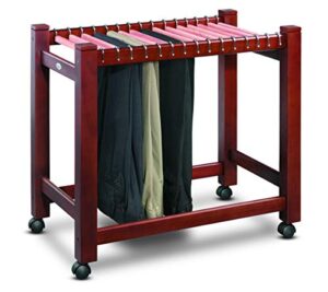 wooden pant trolley/trouser rack