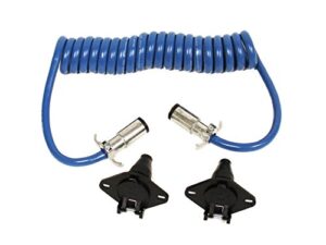 blue ox (bx8862 6-wire coiled electric cable