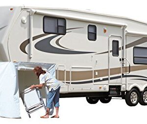 Adco (3502) Polar White 64" High x 266" Length 5TH Wheel Skirt