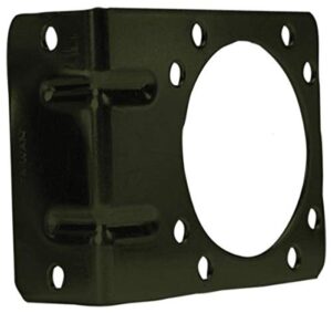 pollak 12-711u right angle mounting bracket for 7-way trailer connector