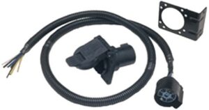 pollak – 11-898p 4′ 7-way socket kit , black