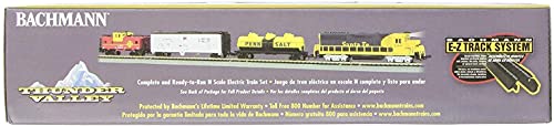 Bachmann Trains - Thunder Valley Ready To Run Electric Train Set - N Scale Multi ,Medium