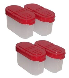 tupperware small spice containers set of 4