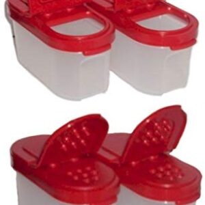 Tupperware Small Spice Containers Set of 4