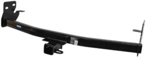 reese towpower 44593 class iv custom-fit hitch with 2″ square receiver opening, includes hitch plug cover , black