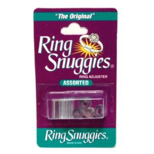 Ring Snuggies Ring Sizer or Assorted Sizes Adjuster Set of Six Per Pack