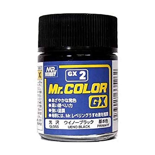 GX2 GX Black 18ml Bottle GSI Mr. Color