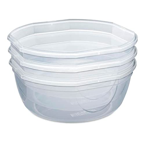 Sterilite Rocket Red Ultra Seal Latching Bowl, 4.7 Quart