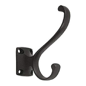 deltana cahh35u10b solid brass heavy duty coat and hat hook