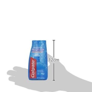 Colgate Max Fresh Liquid Toothpaste with Mini Breath Strips, Cool Mint, 4.6 oz (Packaging May Vary)