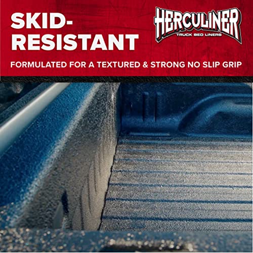 HERCULINER Black 6 Foot Truck Bed Roll on Bedliner Kit