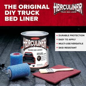 HERCULINER Black 6 Foot Truck Bed Roll on Bedliner Kit