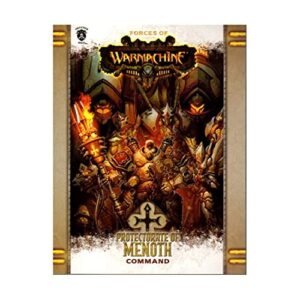 forces of warmachine: protectorate of menoth command sc (book) miniature game pip1084