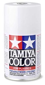 tamiya tam85026 85026 lacquer spray paint, ts-26 pure white – 100ml spray can