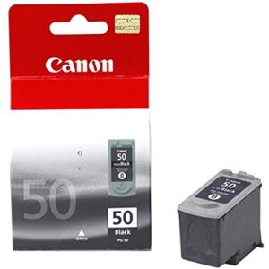 Canon PG-50 Ink Cartridge, Black - in Retail Packaging