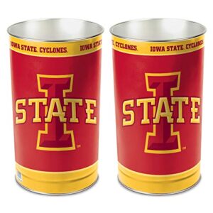wincraft ncaa iowa state cyclones 15 waste basket, team color, one size