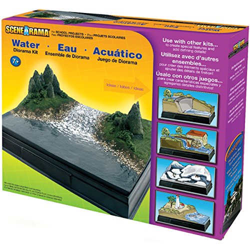 Woodland Scenics SP4113 Scene-A-Rama Water Diorama Kit, Multicolor