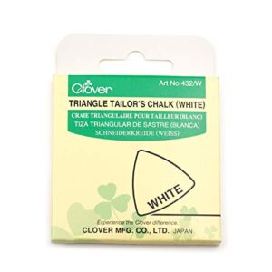 Clover Triangle Tailors Chalk White