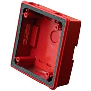 wheelock wpsbb-r weather resistant for rsswp, backbox