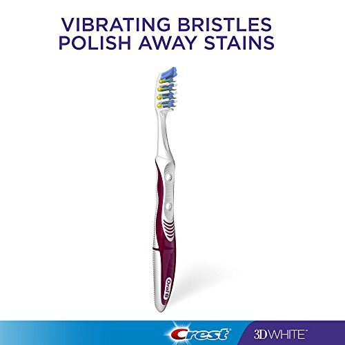 Oral-B Pulsar 3D White Pulsar Battery Toothbrush, Soft, 2 Count (Colors May Vary)