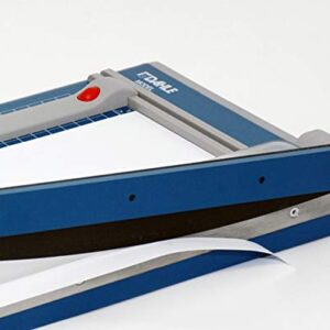 Dahle - 00533-21261 533 Professional Guillotine Trimmer, 13-3/8" Cut Length, 15 Sheet Capacity, Self-Sharpening, Manual Clamp, German Engineered Cutter