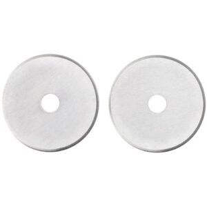 fiskars 95417097j straight rotary replacement blades, 28mm, 2 pack,stainless steel