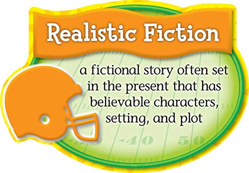 Carson Dellosa Literary Genres Bulletin Board Set, Classroom Bulletin Board Set Include 14 Literature Themes Pieces, Includes Bonus Resource Guide - 17" x 24"