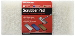 shurhold 1701 fine scrubber pad, (pack of 2)