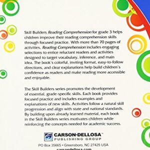 Carson Dellosa | Skill Builders Reading Comprehension Workbook | 3rd Grade, 80pgs