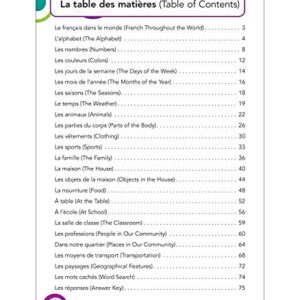 Carson Dellosa Skill Builders French I Workbook—Grades K-5 Vocabulary, Alphabet, Geography, Culture, With Word Searches and Activities for French Learning (80 pgs)