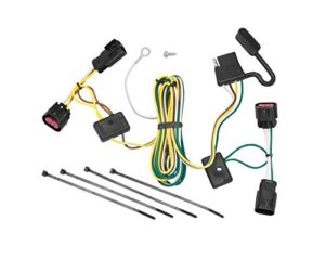 tekonsha 118450 t-one® t-connector harness, 4-way flat, compatable with 2008-2012 buick enclave, 2008-2012 chevrolet malibu, 2009-2012 chevrolet traverse